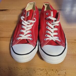Men's Converse Red, sz 10